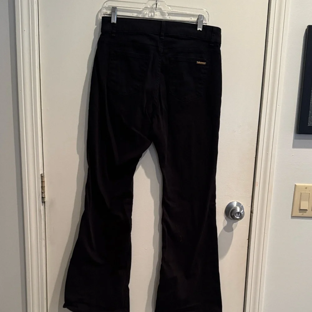 Michael Kors Black Flare Jeans - Picture 3 of 5